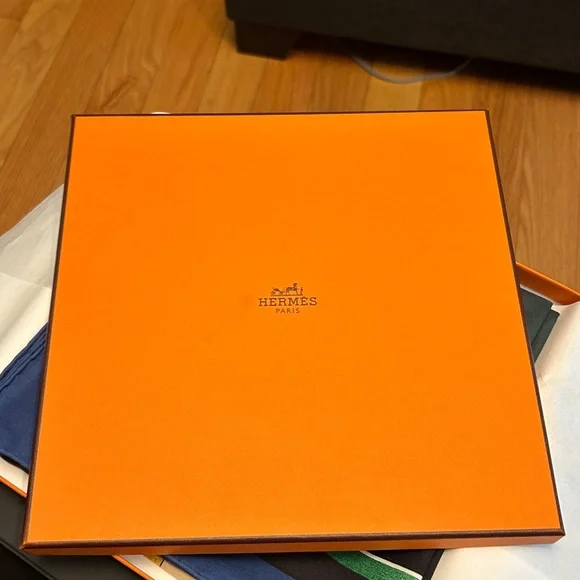 HERMES Figure Artisique Silk Scarf TAG UNWORN NEW IN BOX - Picture 4 of 13